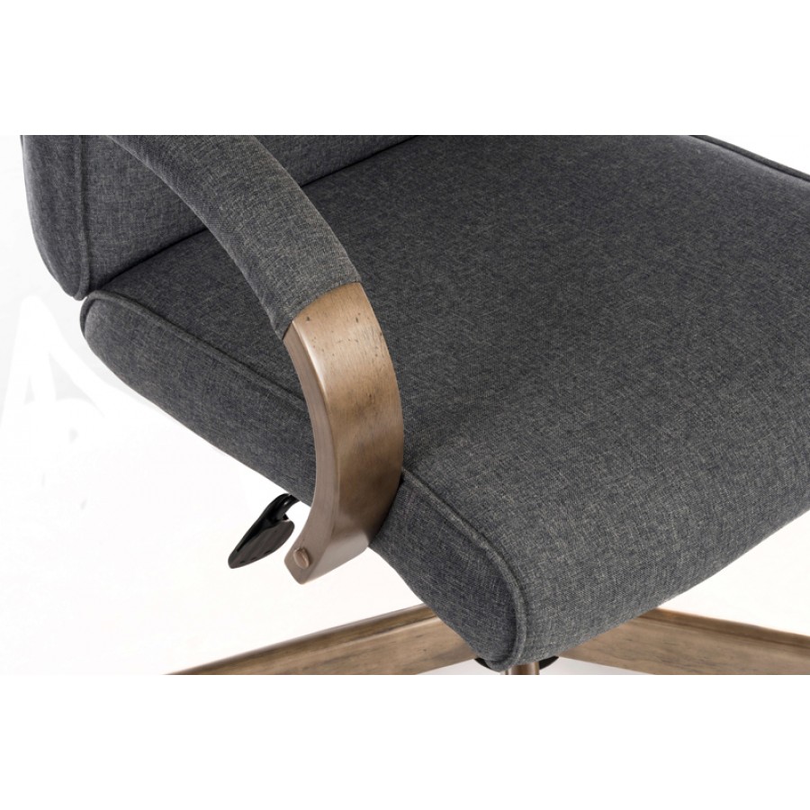 Grayson Grey Fabric Executive Chair